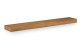 Estante de madera marrón 120x20x6cm