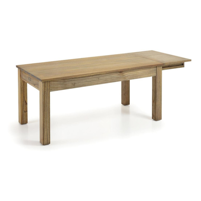 Table à Manger Bois Bronze Marron 180x90x80cm