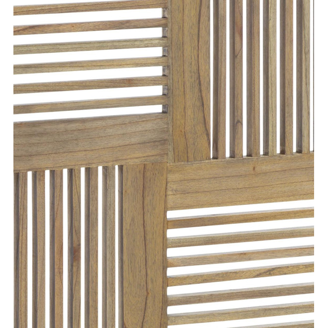 Kopfteil Holz Bett Braun 166x4x136cm
