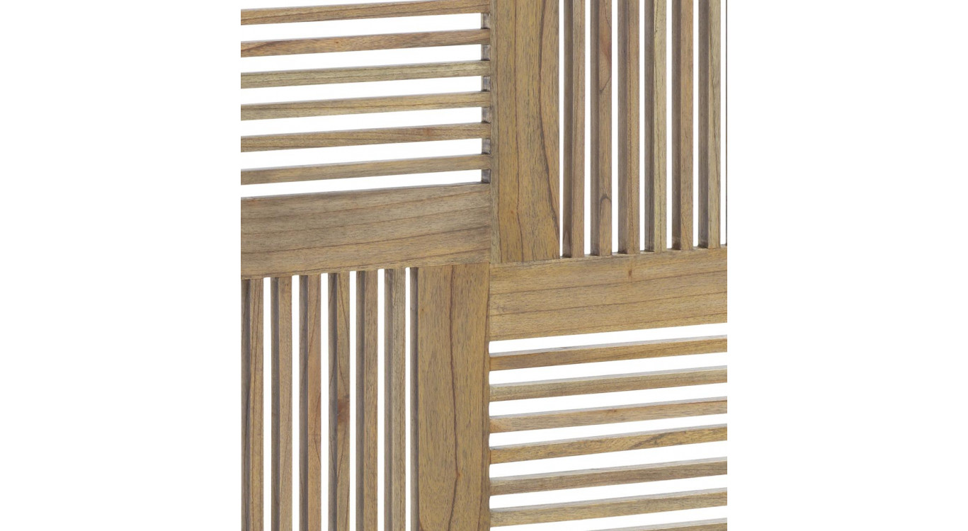 Kopfteil Holz Bett Braun 166x4x136cm