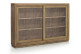 Vaisselier Holz Bronze Braun 200x40x132cm