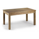 Table à manger 2 tiroirs bronze