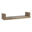 Holzregal Braun 80x20x15cm
