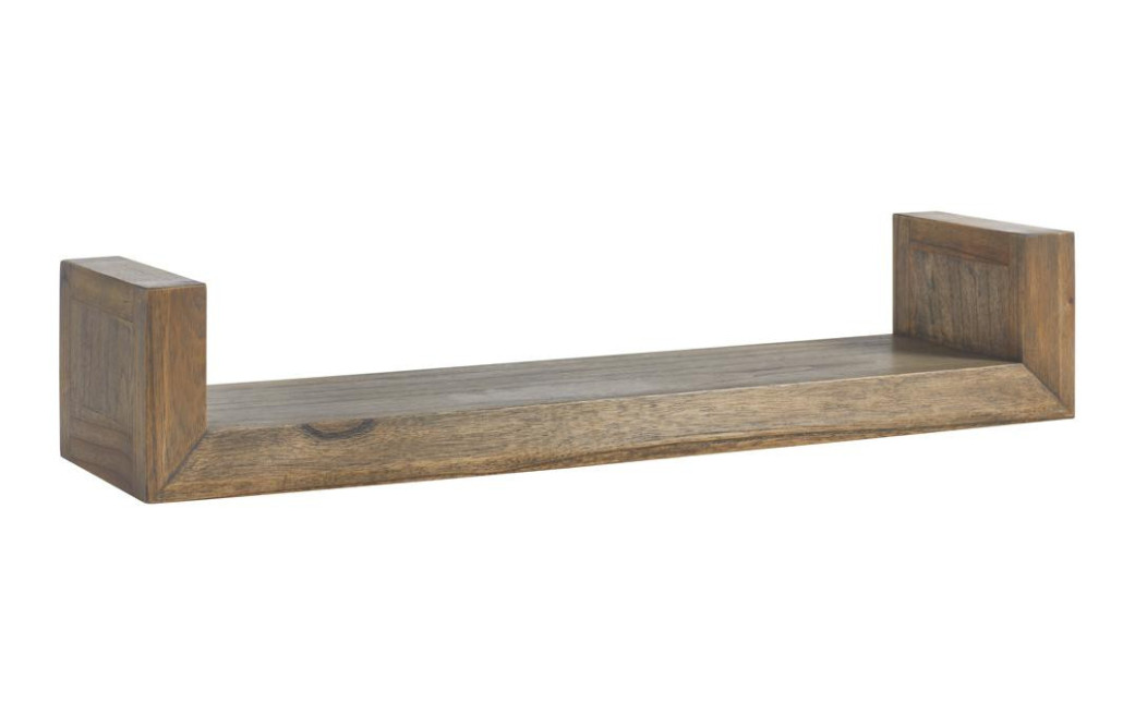 Holzregal Braun 80x20x15cm