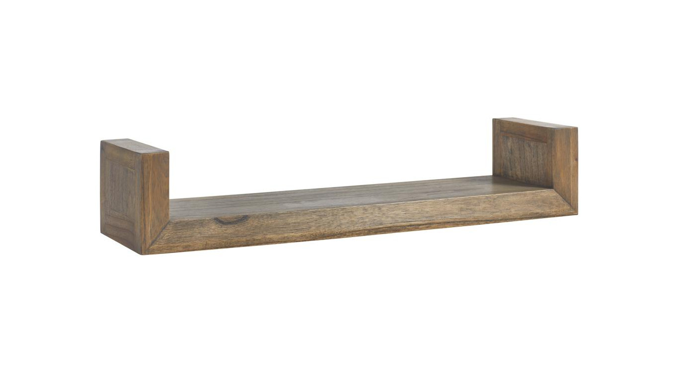 Holzregal Braun 80x20x15cm