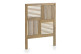 Cabecero de madera marrón 100x4x135cm