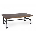 Table basse metal