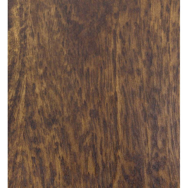 Hocker Holz Metall Braun 35x35x50cm