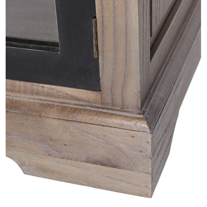 Anrichte mit 4 Schubladen Holz Bronze Braun 200x47x90cm