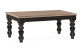 Mesa de centro de madera marrón 115x60x40cm