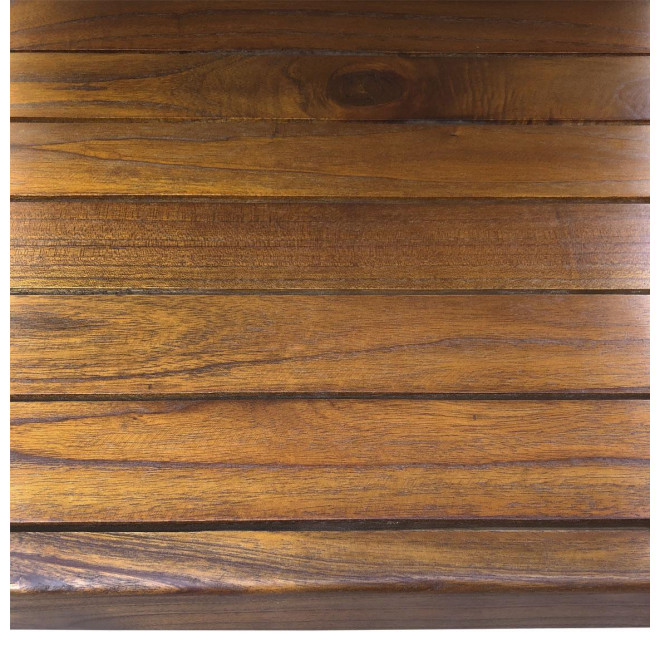 Sessel Holz Polyester Braun 68x77x92cm