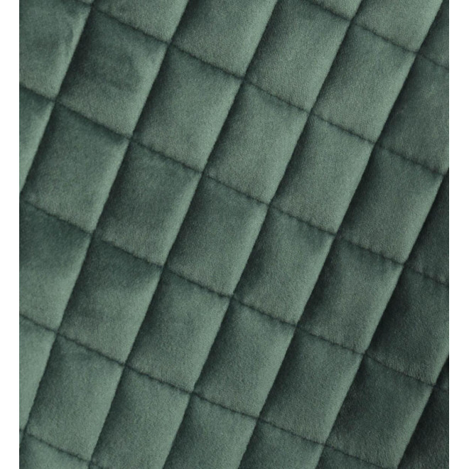 Stuhl Polyester Metall Grün 52x62x82cm