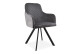 Sillón Poliéster Metal Gris 58x55x83cm