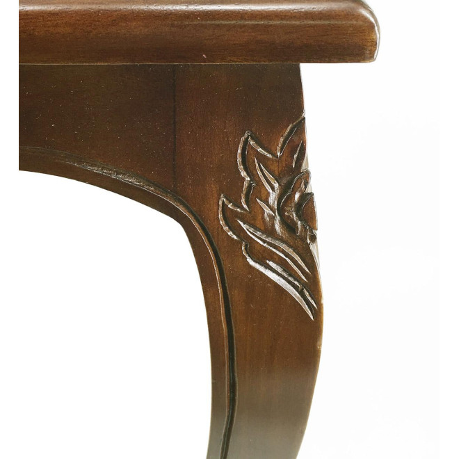 Lot De 3 Sellettes Bois Marron 60x45x55cm