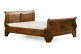 Holzbett Braun 225x165x98cm