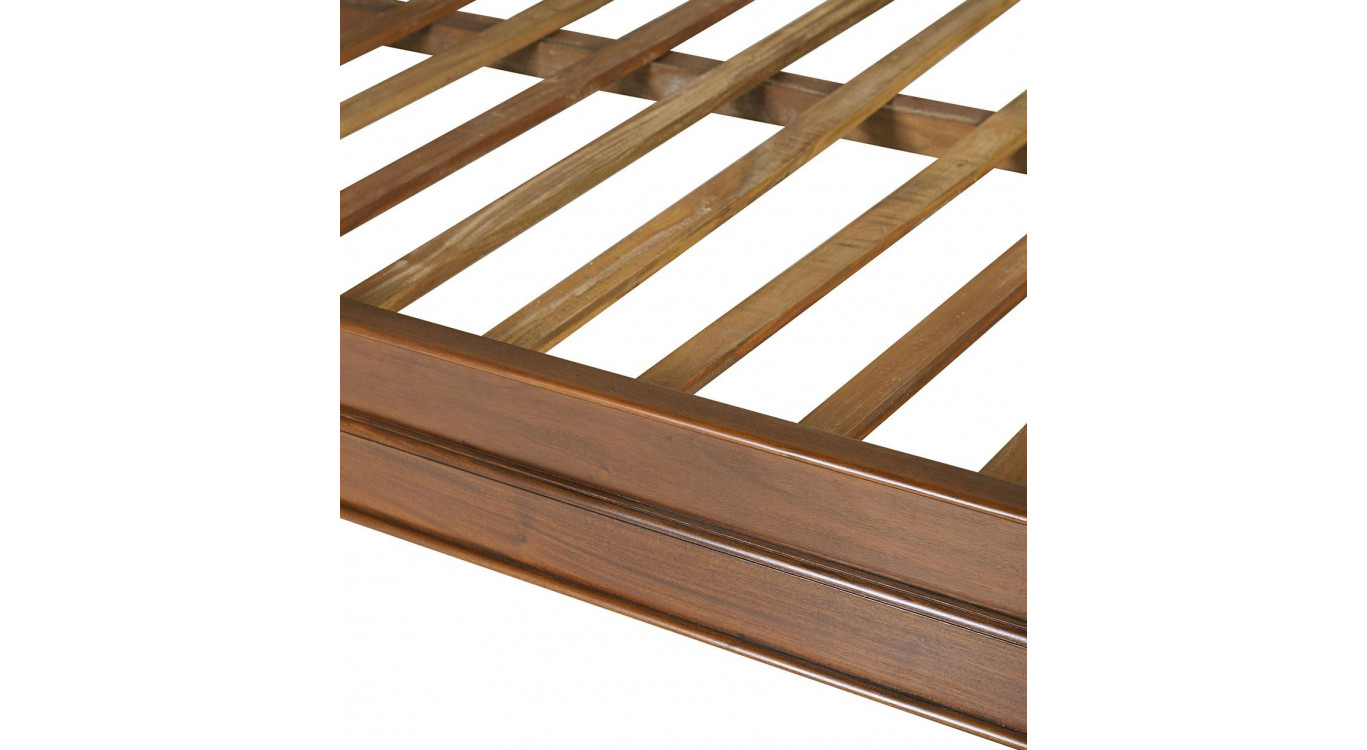 Holzbett Braun 225x165x98cm