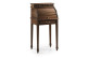 Bureau 5 Tiroirs Bois Bronze Marron 55x45x110cm