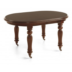 Table à Manger Bois Bronze Marron 160x110x80cm