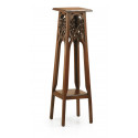 Console in legno marrone 33x33x115cm