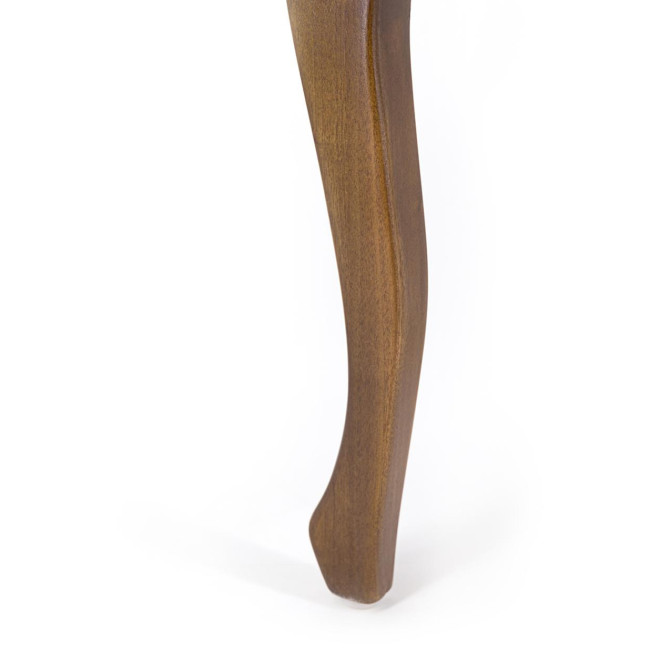Table De Chevet 2 Tiroirs Bois Bronze Marron 50x30x60cm