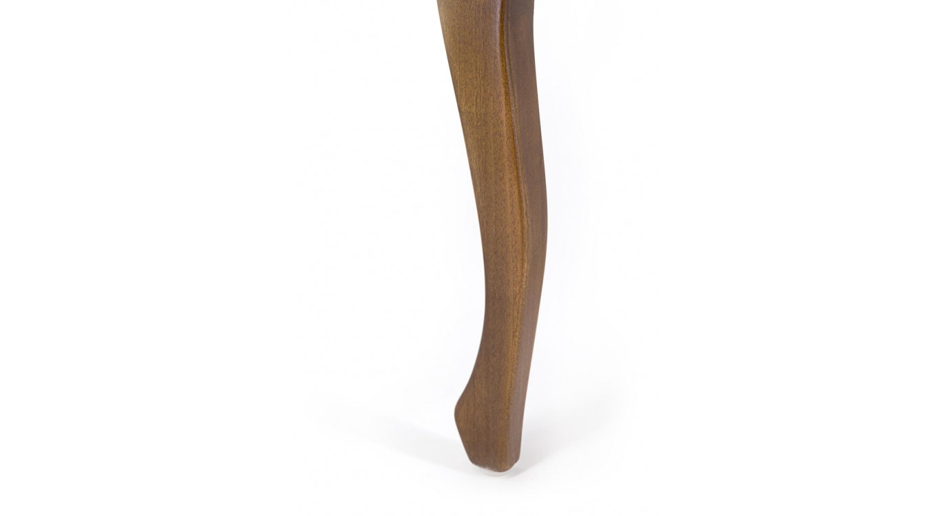 Table De Chevet 2 Tiroirs Bois Bronze Marron 50x30x60cm