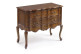 Commode 2 Tiroirs Bois Bronze Marron 90x44x77cm