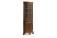 1 Drawer Chest Brown Bronze Wood 50x50x190cm
