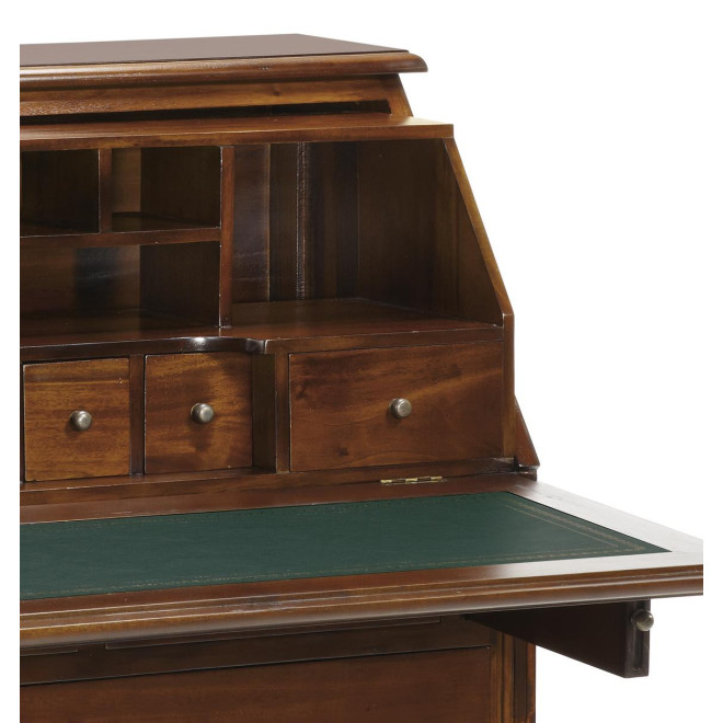 Kommode mit 8 Schubladen Holz Bronze Braun 90x48x113cm