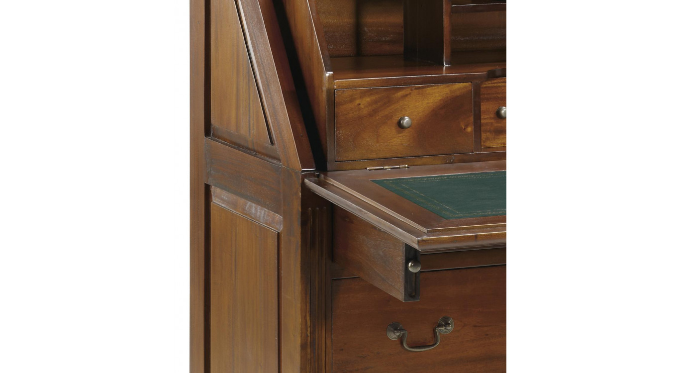 Kommode mit 8 Schubladen Holz Bronze Braun 90x48x113cm