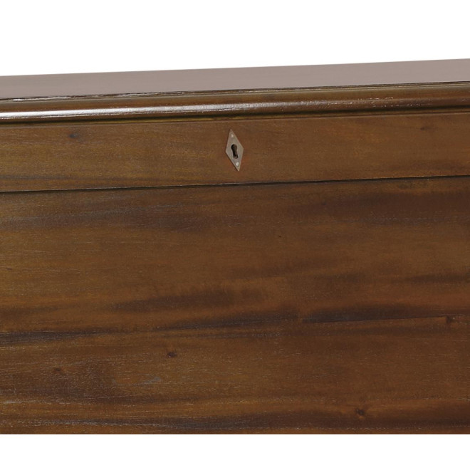 Kommode mit 8 Schubladen Holz Bronze Braun 90x48x113cm