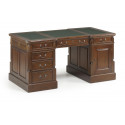 Bureau 6 tiroirs bronze