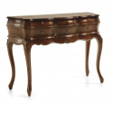 Console 6 Drawers Wood Bronze Brown 108x40x78cm