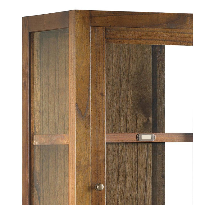 Vaisselier 4 Tiroirs Bois Bronze Marron 50x40x190cm