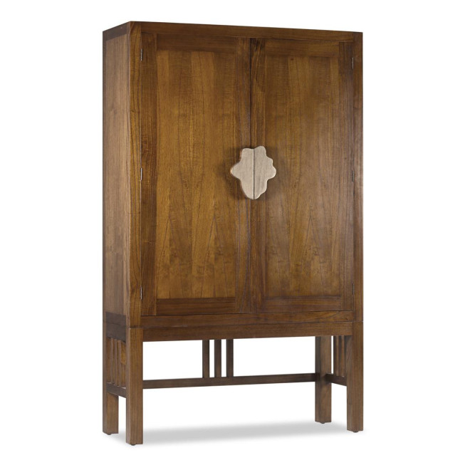 Anrichte mit 7 Schubladen Holz Bronze Braun 120x40x180cm