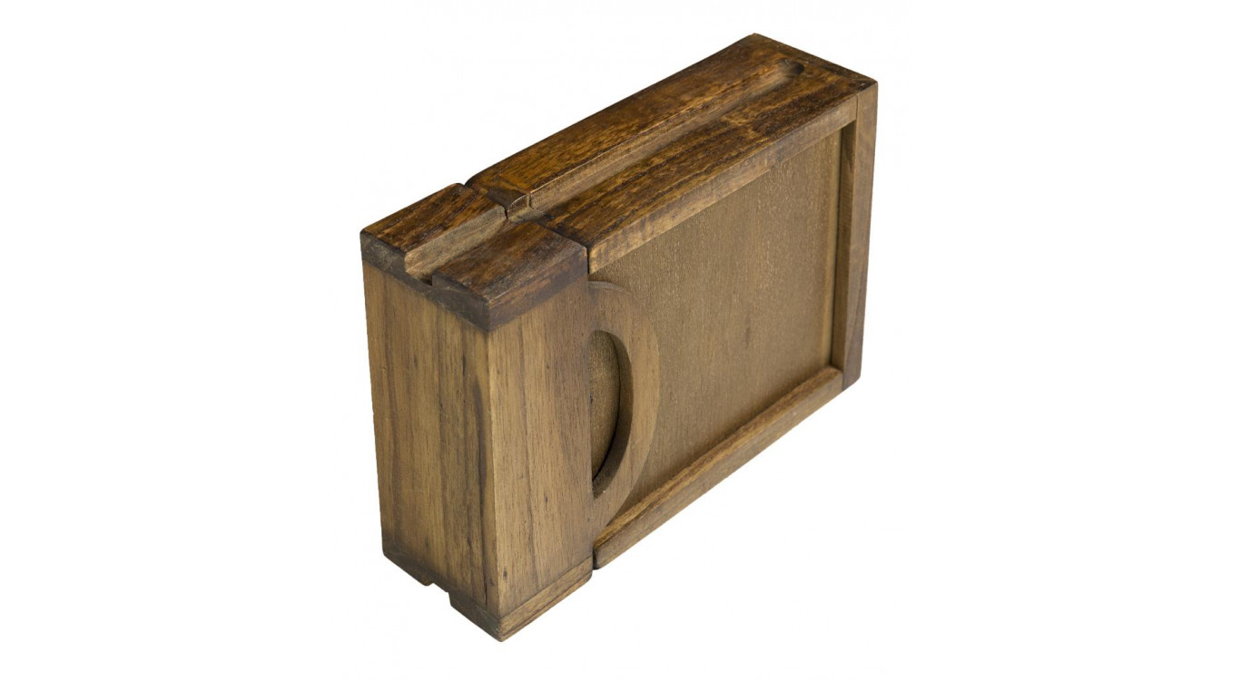 Buffet 7 Tiroirs Bois Bronze Marron 120x40x180cm