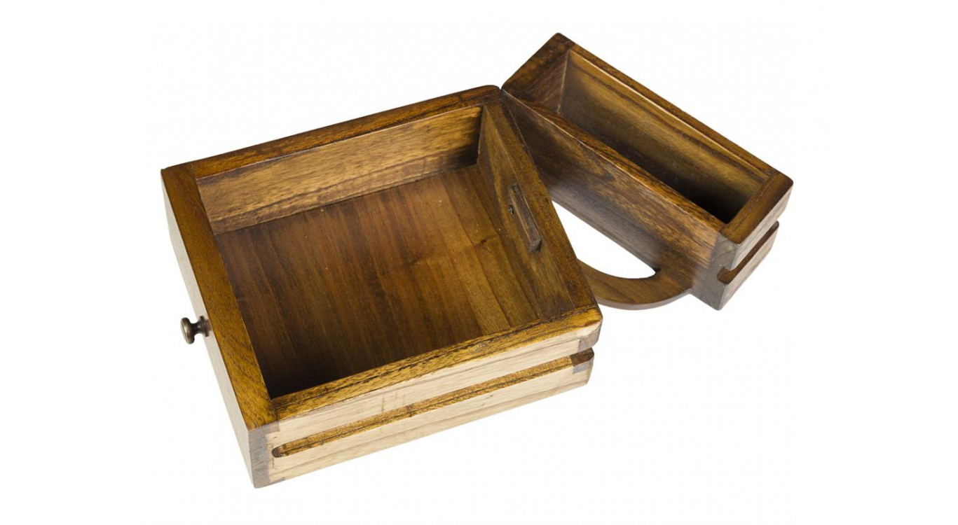 Buffet 7 Tiroirs Bois Bronze Marron 120x40x180cm