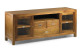 Meuble TV 3 Tiroirs Bois Bronze Marron 150x45x60cm