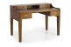Bureau 6 Tiroirs Bois Bronze Marron 125x70x78cm