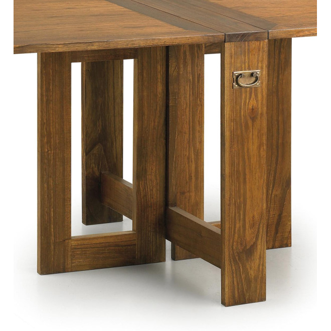 Esstisch Holz Bronze Braun 165x90x78cm