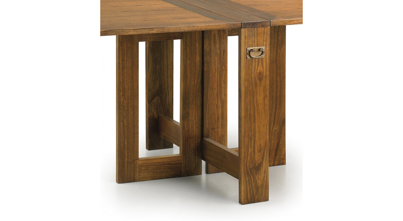 Esstisch Holz Bronze Braun 165x90x78cm