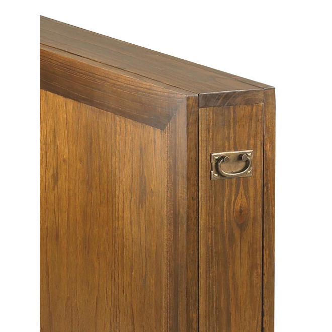 Esstisch Holz Bronze Braun 165x90x78cm