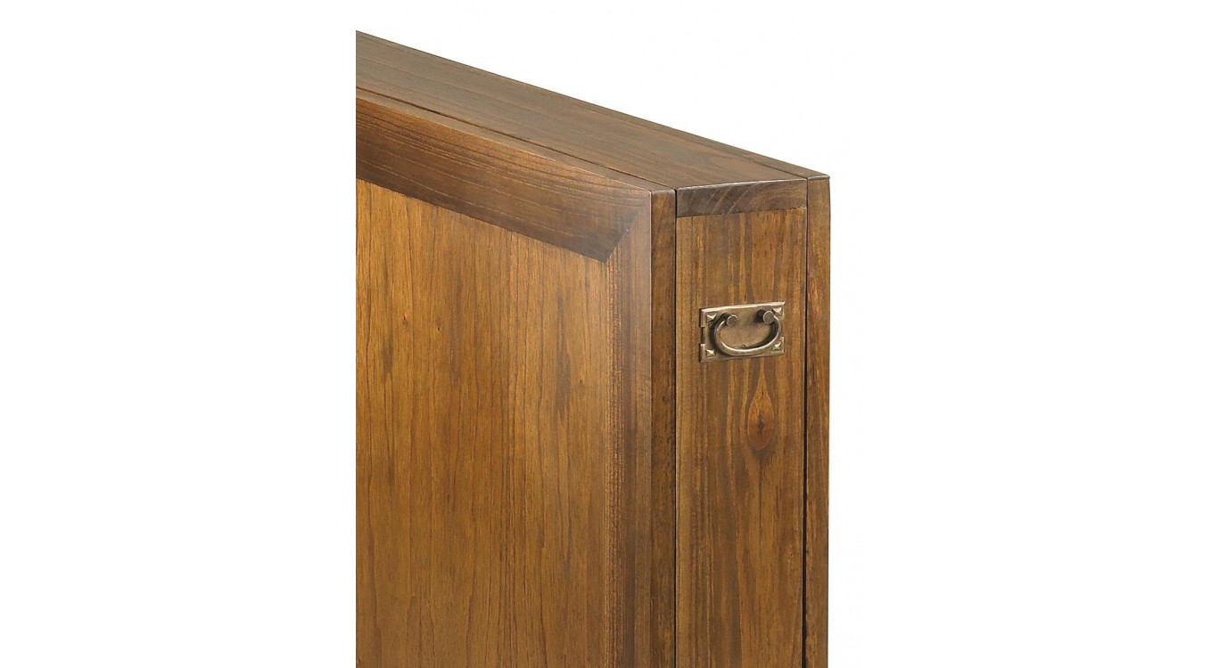 Table à Manger Bois Bronze Marron 165x90x78cm