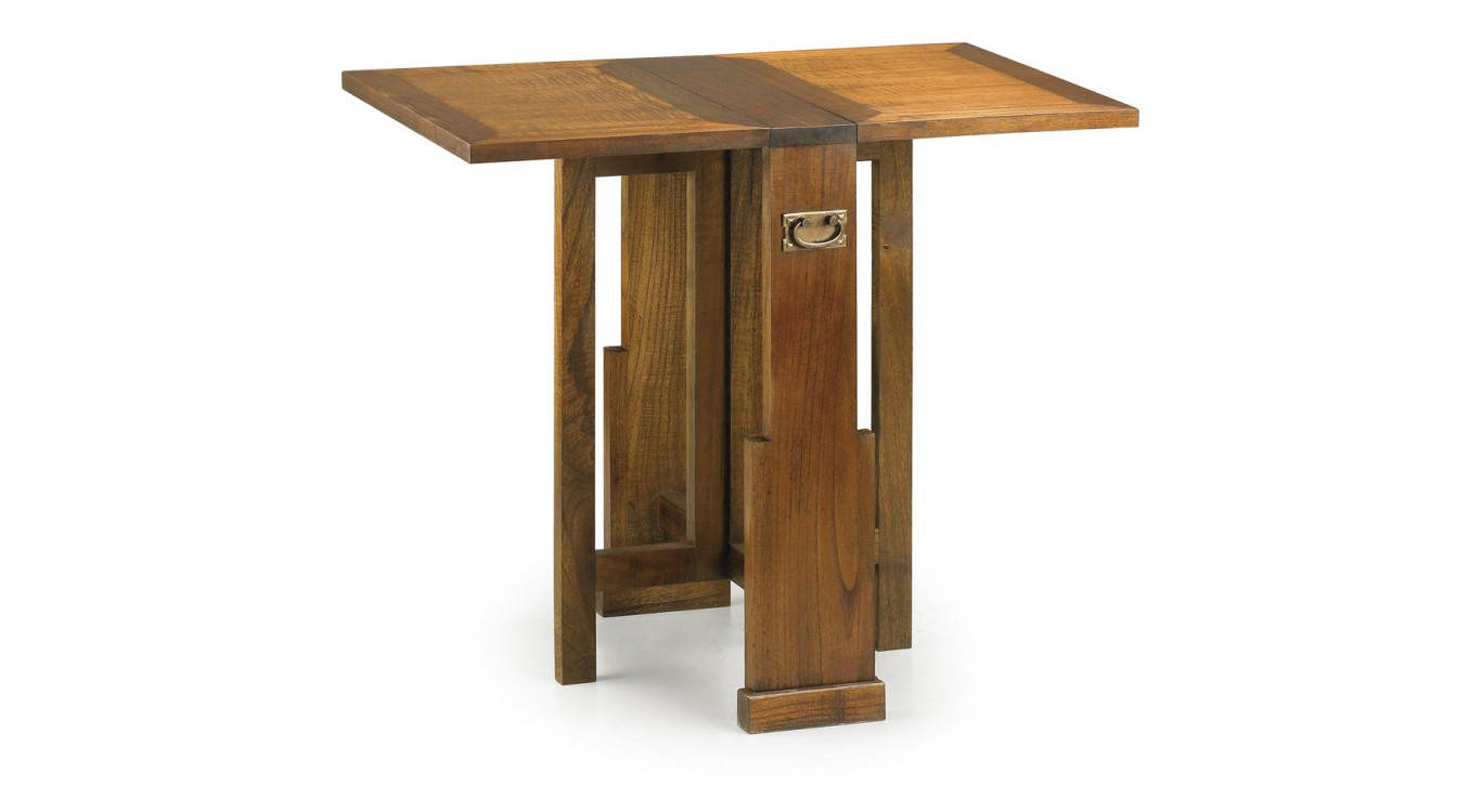 Table à Manger Bois Bronze Marron 90x50x78cm