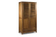 Armoire 5 Tiroirs Bois Bronze Marron 108x50x200cm
