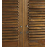 Armoire 5 Tiroirs Bois Bronze Marron 108x50x200cm