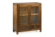 Chest of 2 Drawers Bronze Brown Wood 90x35x90cm