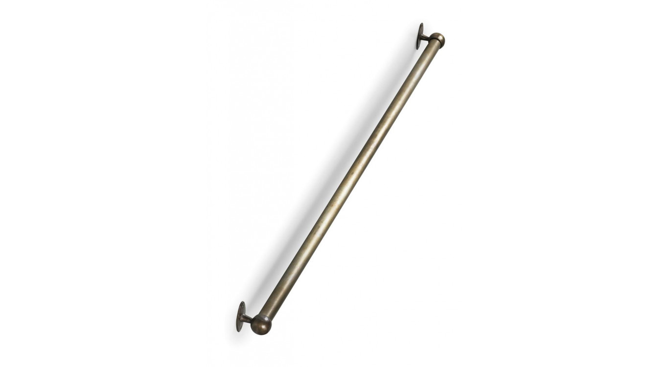 Kleiderstange Bronze Braun 50x3x3cm