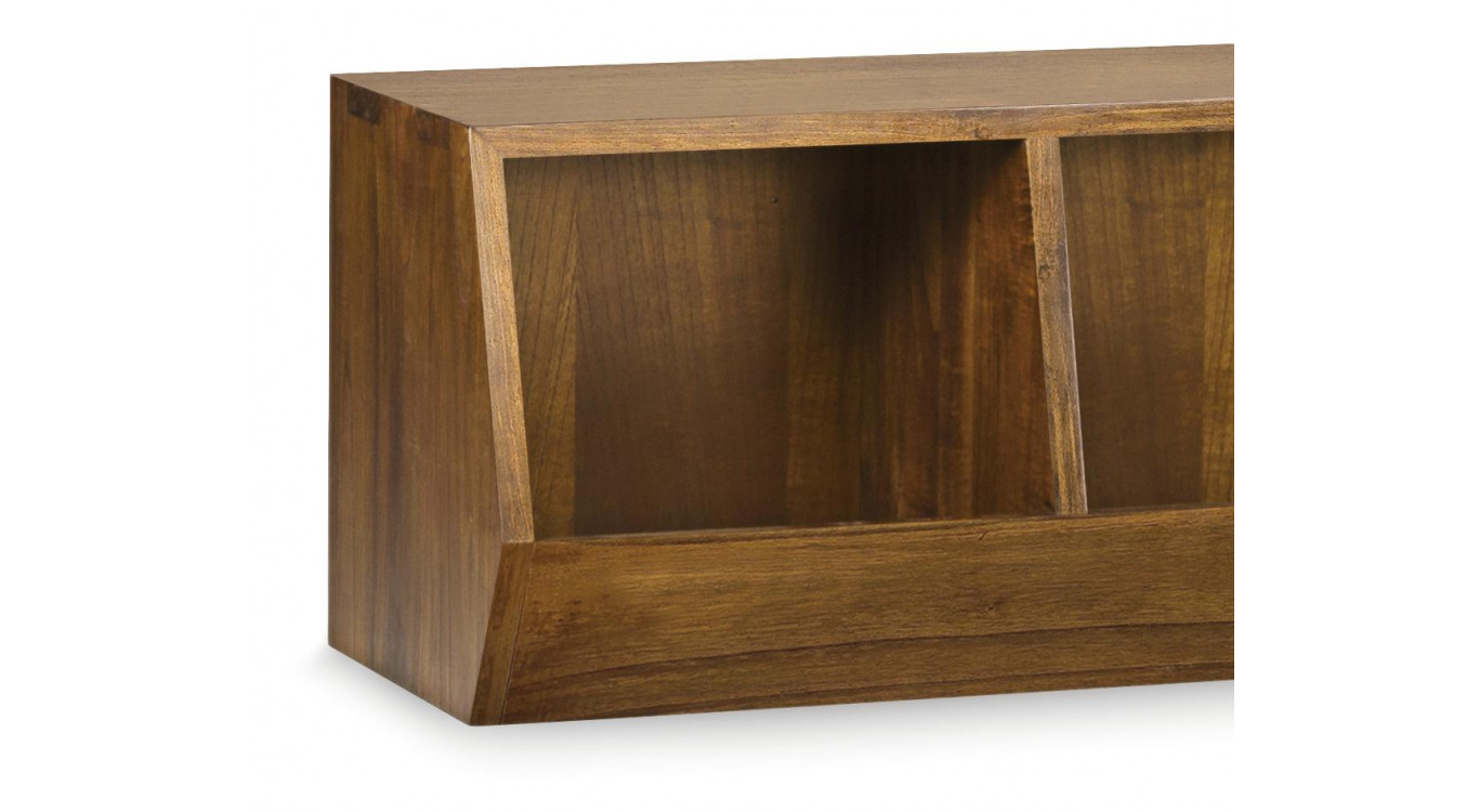 Etagère Bois Marron 90x42x45cm