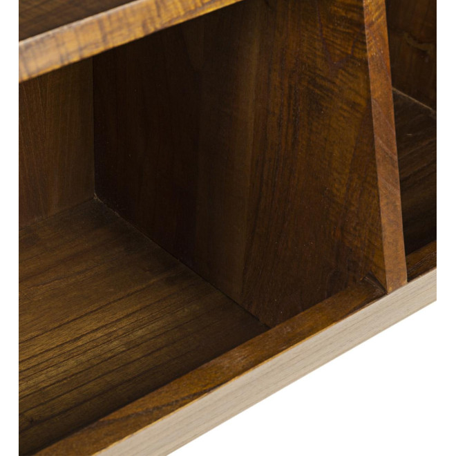 Etagère Bois Marron 90x42x45cm
