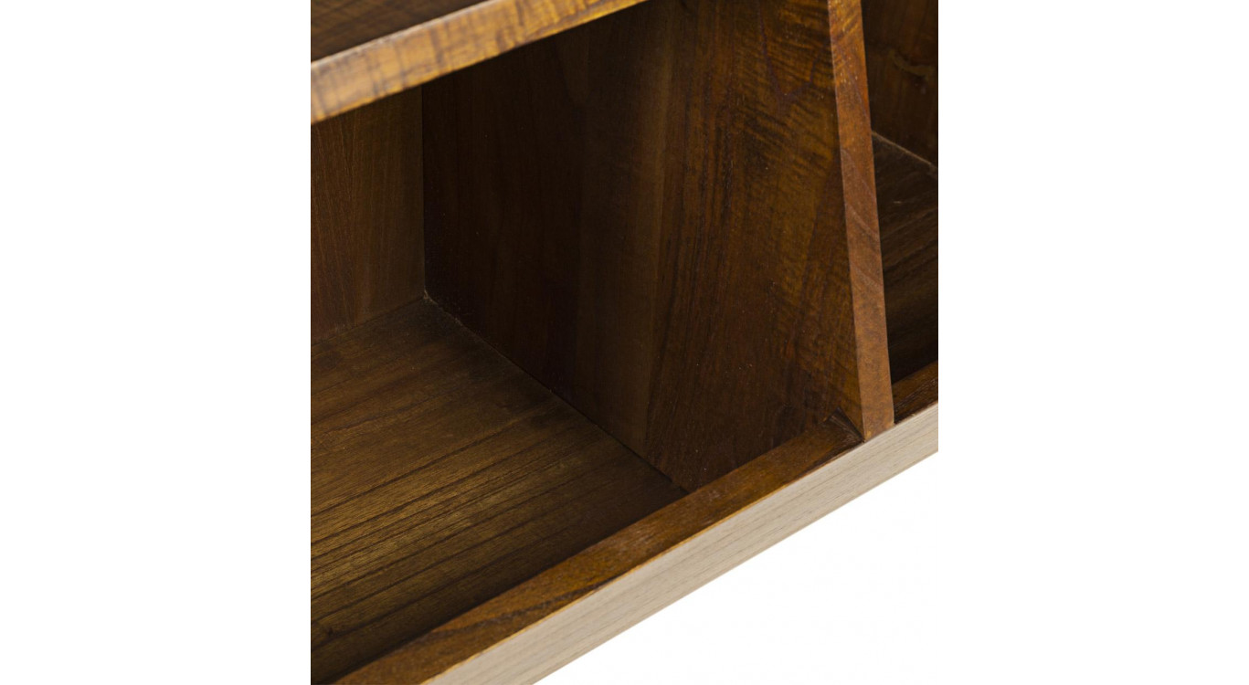 Etagère Bois Marron 90x42x45cm